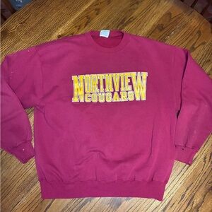 Hanes Red Crewneck Sweater